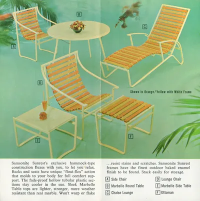 Samsonite Sunrest Brochure