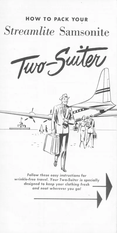 How to Pack Your Streamlite Samsonite Two-Suiter Instructions