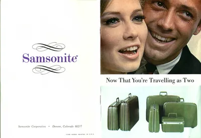 Samsonite Silhouette "Now That You're Travelling as Two" Guide/Instructions