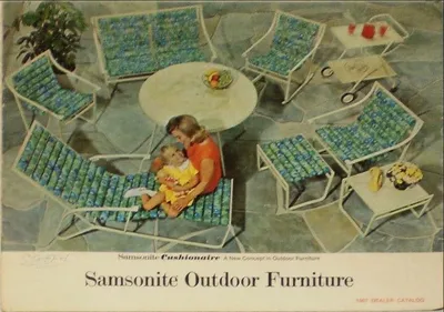 Samsonite Outdoor Furniture 1967 Dealer Catalog