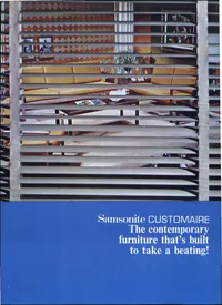 Cover: Samsonite Customaire Furniture Catalog