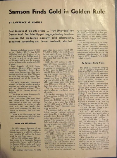 Sales Management, September 1st, 1951