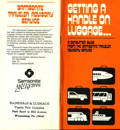 Samsonite Survivor "Getting a Handle on Luggage" Guide